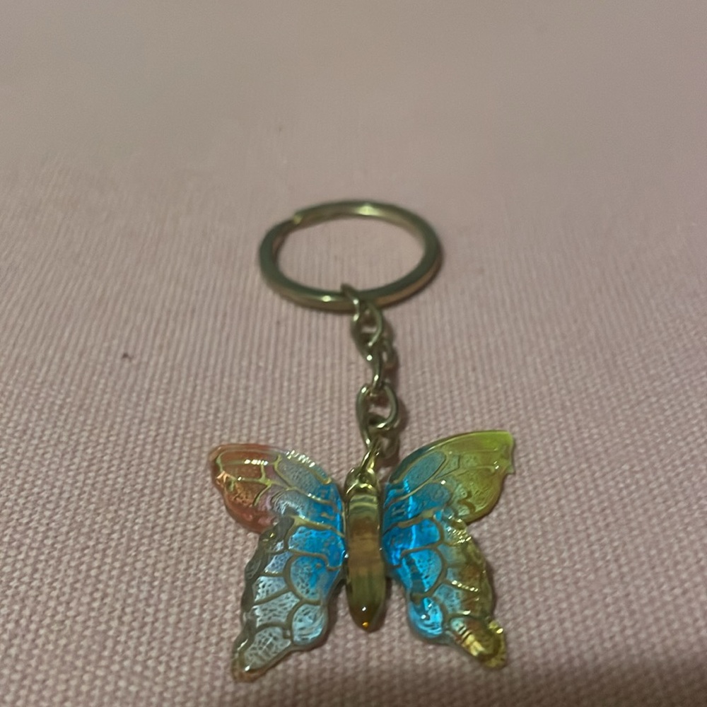 Colorful Butterfly Keychain - Picture 3 of 3